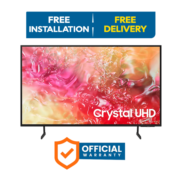 Samsung 43″ Crystal 4K UHD Smart TV | 43DU7700