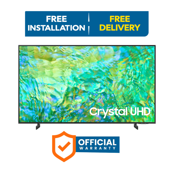 Samsung 50″ Crystal 4K UHD Smart TV | 50CU8000